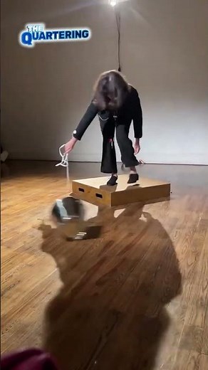 Award Winning Artist Shows Off Her New Skip It With A Bucket Exhibit #ModernArt #ArtExhibit #Artist