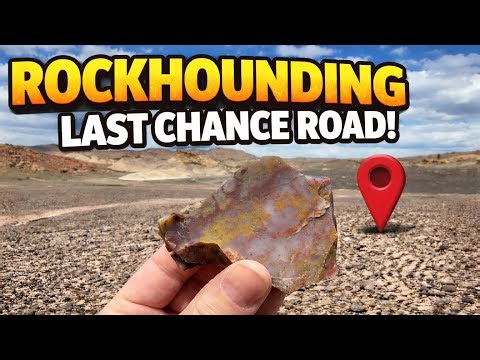 Rockhounding Last Chance Road