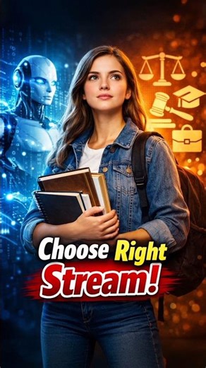 5 Best Careers AI can NEVER Replace 🔥 | Which Stream to Choose? | #study #studytips #ai #shorts