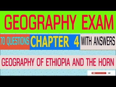 Geography of Ethiopia and the Horn Chapter 4 Exam. Drainage System and Water Resource of Ethiopia