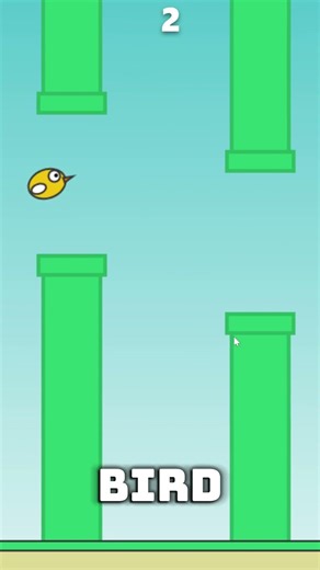 Flappy Bird, But You’re the Pipes