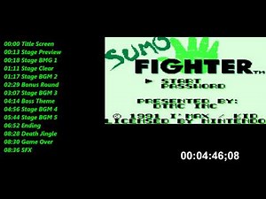 相撲ファイター 東海道場所 (任天堂 ゲームボーイ) 音楽 / Sumo Fighter (Nintendo Game Boy) Music / Soundtrack
