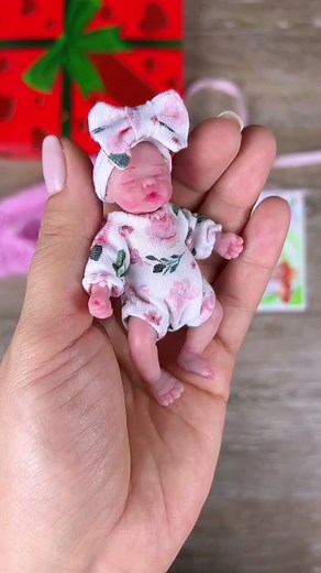 #elitedollworld #babydoll #tinybabydoll #miniature #miniaturebaby #fyp #foryou #foryoupage #fypシ #fy #siliconebaby