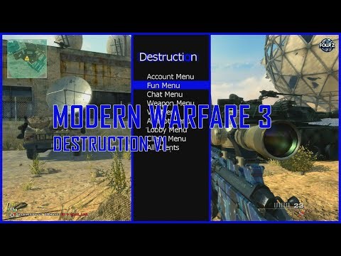 [XBOX360] Destruction V1 Modern Warfare 3 Host Mod Menu [TU24]