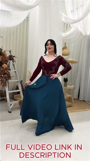 Plus Size Arabic Abaya & Gown Combo 💖