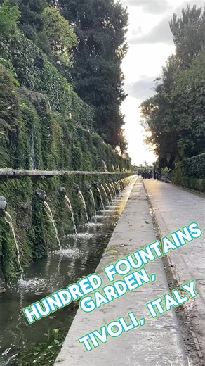 Hundred Fountains Garden, Tivoli, Italy 64 waterfalls, 220 pools and basins, and around 500 water jets. This is not just a beautiful garden, it’s a real “water theatre” with a breathtaking play of light, sound, and movement. Villa d’Este and its gardens are a UNESCO World Heritage masterpiece, where the fountains still work without any pumps — only by gravity. The Fountain of the Organ (Fontana dell’Organo) is a true feat of Renaissance hydraulic engineering. Water pressure drives hidden mechani