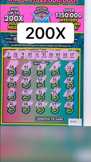 🕵️‍♂️Mystery Multiplier! #newyorklottery #scratchofftickets #shorts #scratchtherapy #money