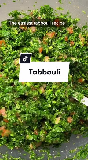 Authentic Lebanese Tabbouli Salad Recipe