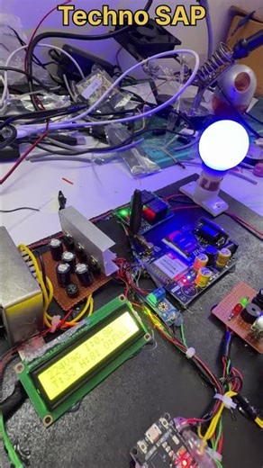 How to Make a Transformer Protection System | Overload, Oil Level & GSM Alert #shortvideos #shorts