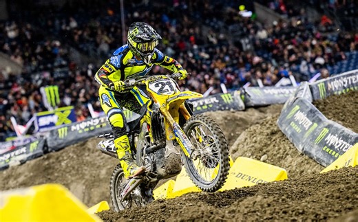 Jason Anderson Out for Round 8 of the Monster Energy Supercross Championship - MX Vice