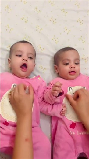 Cutest Twin Babies L-O-V-E Challenge! 😍 #TwinBabies #CuteBaby #MomLife