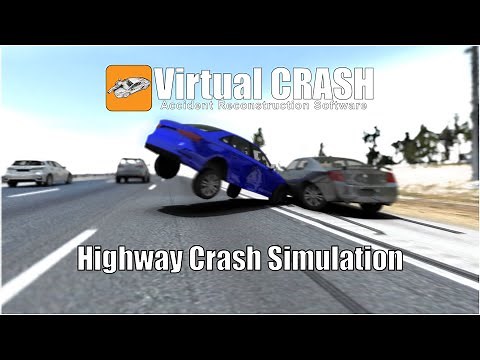 Highway Crash Simulation | Virtual CRASH 5