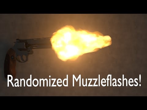 Randomized Muzzle Flash Tutorial for Blender 4.3 Cycles