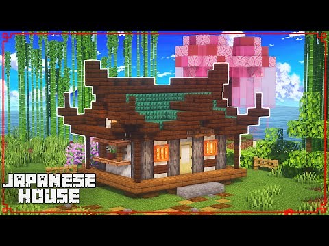 Minecraft | Tiny Japanese House Tutorial [Japanese Village 3]