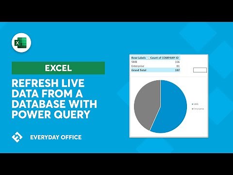 Update a Pivot Table from an External Database with Power Query | Everyday Office
