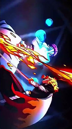 Rengoku's ultimate flame breathing techniques💀 #rengokukyoujuro #demonslayer#viral#shorts
