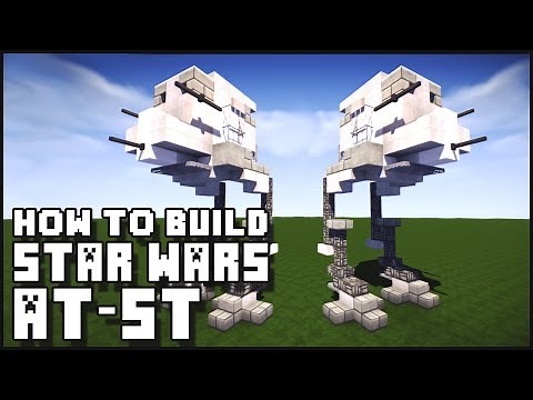 ► Minecraft : How to Make - Star Wars AT-ST