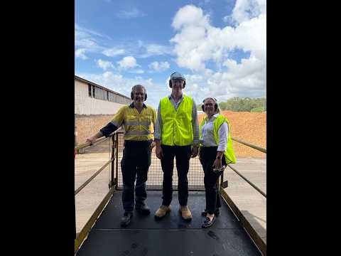 NSW Building Commissioner and Senior Compliance Officer Visit Weathertex for a factory tour.