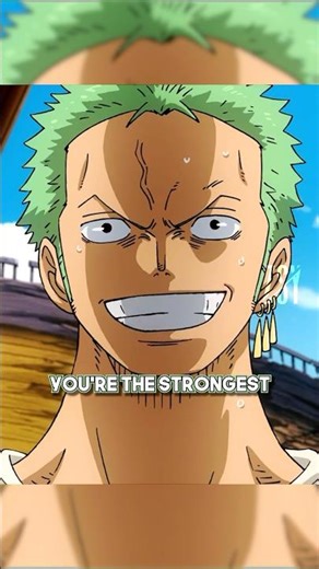 Courage or ignorance, did Zoro think this through? 🧐