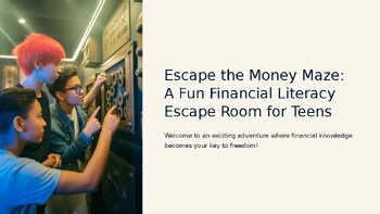 Escape the Money Maze: a Fun Financial Literacy Escape Room | PowerPoint PowerPo