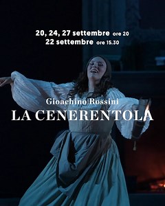 2.5K views · 213 reactions | "La Cenerentola" di Gioachino Rossini: la favola più bella di sempre! Dal 20 al 27 settembre 2024 al Teatro del Maggio. | Teatro del Maggio | Facebook