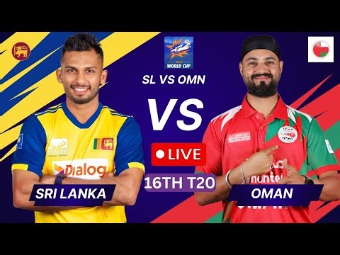 SL VS OMN| Sri Lanka vs Oman | 16th T20 WORLD CUP |TAMIL Commentary & Scores