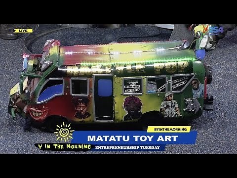 Matatu Toy Art: Here are Nganya Toys From Rongai, that look awesome
