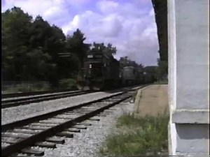 RARE Seaboard System MATE and U36B (CSX Lineville Sub 1992)