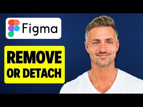 How To Remove Or Detach A Component In Figma (Easy)