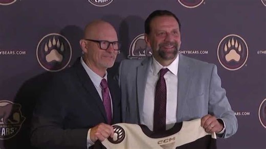 Derek King introduced as Hershey Bears new head coach