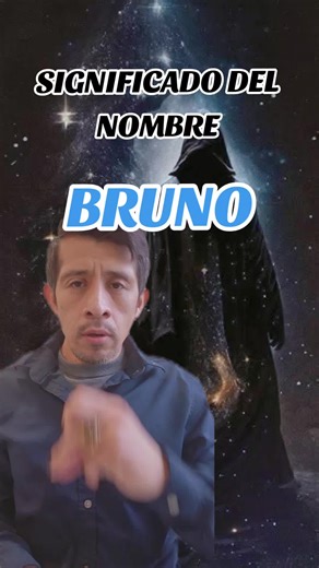 BRUNO BRUNO BRUNO #Bruno #nombres #significado #Apellidos #Viral | name meaning filter