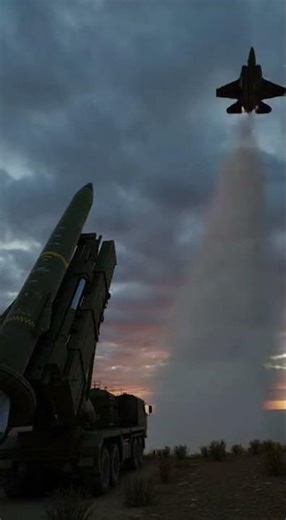 Mig-29 Fighter jet Shot down By Titan Static Launcher