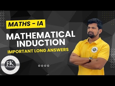 📘 Important Long Answer Questions – Mathematical Induction | Intermediate Maths IA | Feroz Sir
