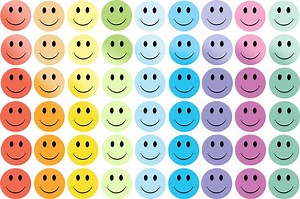 Pastel Smiley Stickers | 270 Stickers 19 mm | Stickervelen, Beloningsstickers... | bol
