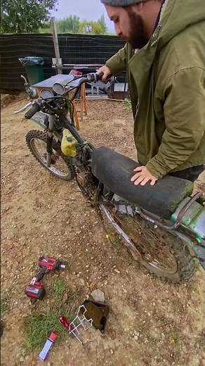 Scrap Yard Motorcycle