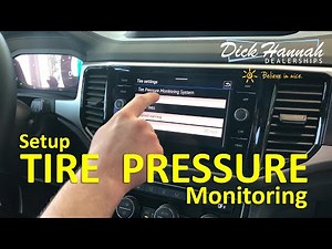 Setting Up Volkswagen Tire Pressure Monitoring. Dick Hannah Dealerships. 😎🚗🚀