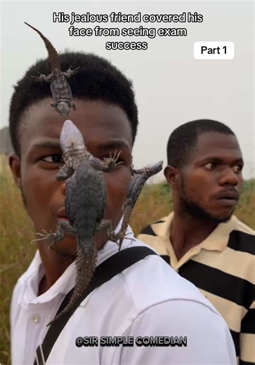 His jealous friend covered his face from seeing exam success Part 1 #goviral #ebukahero #foryoupage #usa #trending