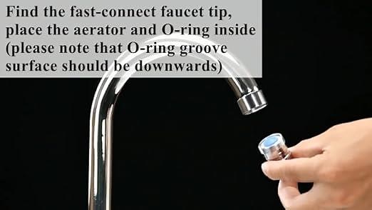 How to connect water jet flosser to faucet?