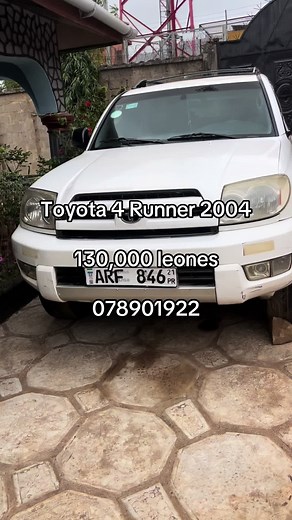 Toyota 4Runner 2004 for Sale – 130,000 Leones