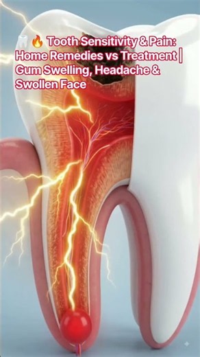 🦷🔥 Tooth Sensitivity & Pain: Home Remedies vs Treatment | Gum Swelling, Headache & wisdom tooth