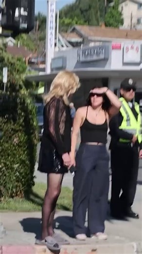 X-Files legend David Duchovny, 65, stuns fans with a full drag makeover, blonde wig, bright red lipstick, lacy black negligee, sequined mini skirt, stockings and heels. The former Mulder was snapped on the LA set of his own satirical comedy Soapbox, which he co-wrote and stars in alongside Laverne Cox (who wore a suit). He plays an ageing soap opera star caught up in modern culture wars. Duchovny looked in high spirits flashing smiles and adjusting his shades. The internet has gone nuts over see