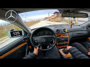 2004 Mercedes-Benz CLK 270 CDI (170HP) - POV Drive