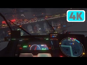 CLOUDPUNK: COCKPIT Gameplay [4K PC ULTRA]