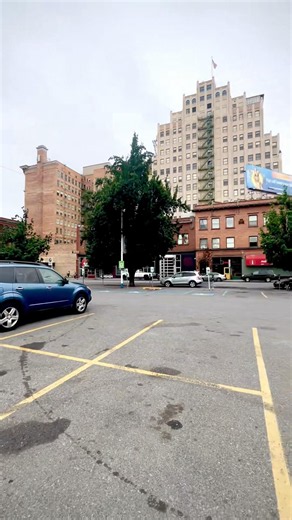 Washington Street and Sprague Avenue. Downtown Spokane, Washington. #washington ￼ #spokane