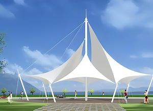 [Hot Item] Premium 1000GSM Waterproof PVC Coated Fabric for Membrane Structures