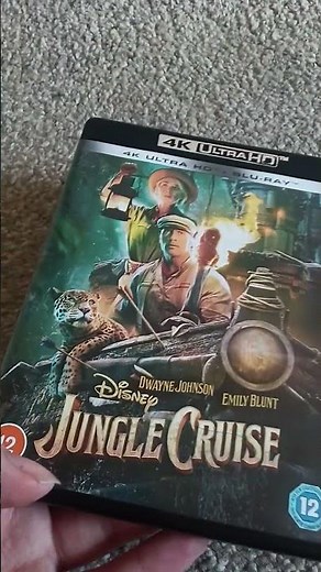 Disney's Jungle Cruise 4K Blu-Ray Overview (UK) #junglecruise #therock #emilyblunt #4kuhd #disney