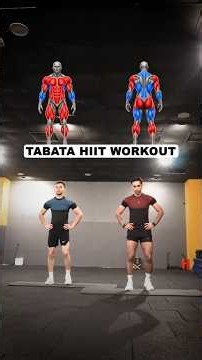 3 minutes tabata HIIT workout no equipment ✅🔥 #tabataworkout #tabatahiit #hiit #hiitcardio