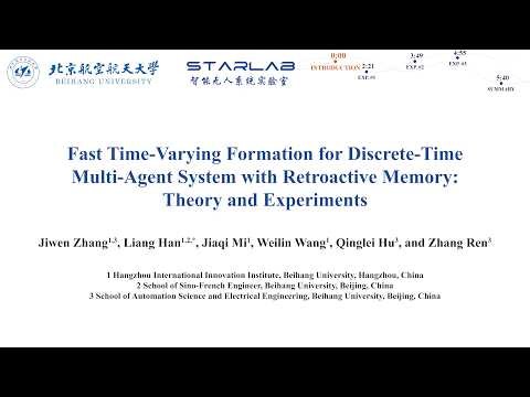 Fast Time-Varying Formation for Discrete-Time MAS with Retroactive Memory: Theory and Experiments