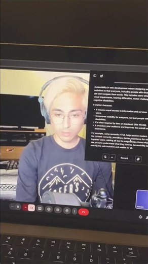 Junior interview questions become a joke with this AI 🤖 #voicemeetai