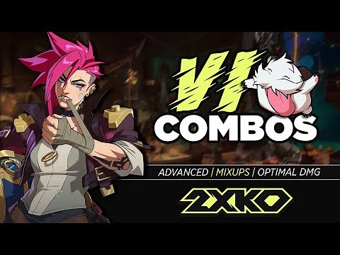 2XKO Vi Combos ✅ Beginners & Advanced (Optimal BnBs, Mixups, and Confirms)
